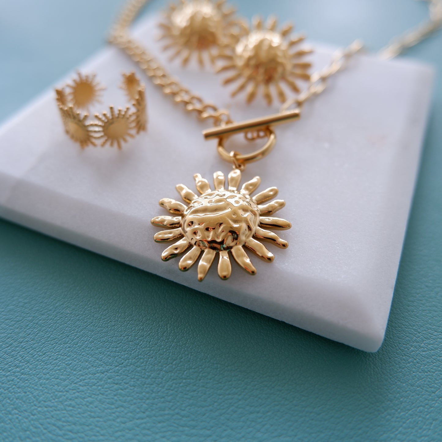 Sun necklace