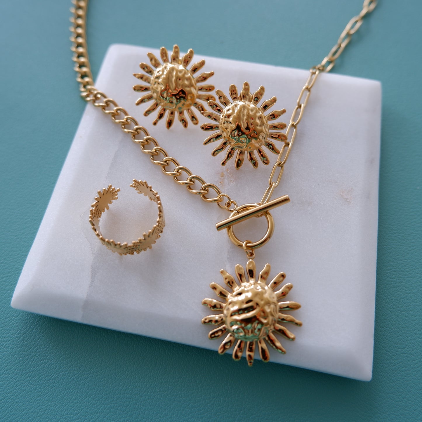 Sun necklace